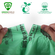 Load image into Gallery viewer, Greenshield Compostable Garbage Bags (Small)