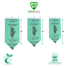 Load image into Gallery viewer, Greenshield Compostable Garbage Bags (Large)