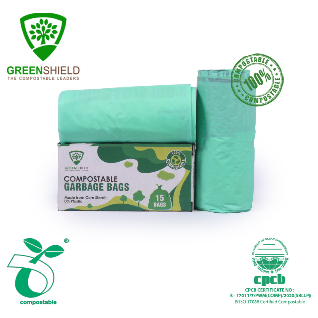 Greenshield Compostable Garbage Bags (Large)